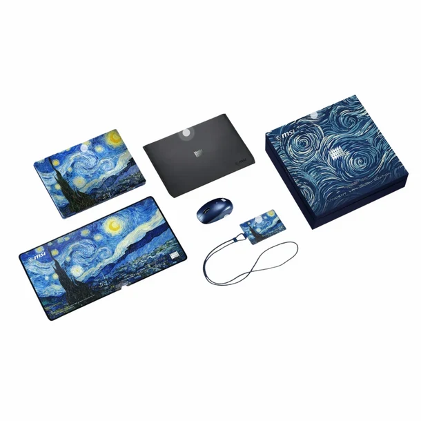 MSI Prestige 14 Flip AI+ The Starry Night-276ITY 14" Touch FullHD+ OLED Core Ultra X9 378H RAM 32GB SSD 1TB Windows 11 Home MSI Nano Pen - Ediziona limitata Vincent Van Gogh