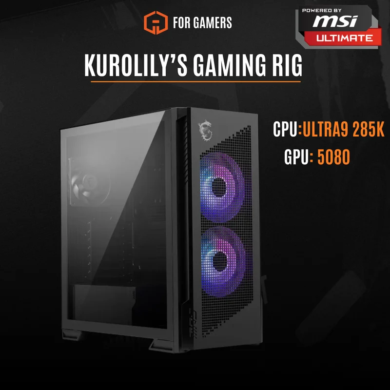 MSI KUROLILY'S GAMING RIG