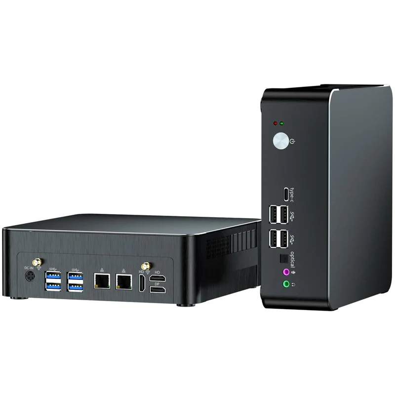 Mini PC with Core i9-9880H, Mini Computer for Business / Personal Use, Triple Display, Dual 2.5G LAN