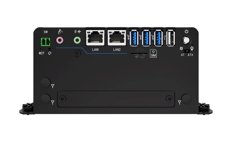 BCO-1000-EHL-30 Fanless Mini Computer with Intel® Celeron® J6413 Processor, 2x DP, 2x COM, 1x 2.5" SATA HDD Bay