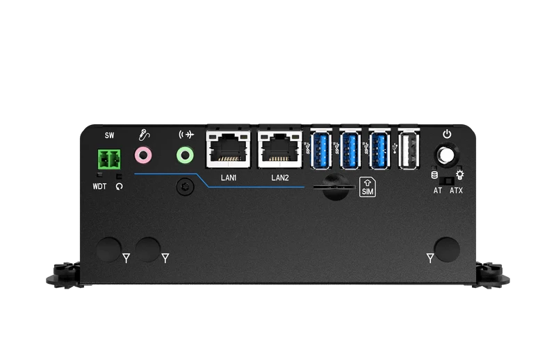BCO-1000-EHL-20 Fanless Mini Computer with Intel® Celeron® J6413 Processor, 2x DP, 2x COM, 1x 2.5" SATA HDD Bay