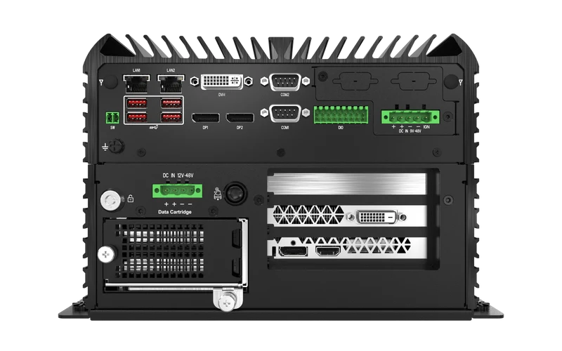 RCO-6000-CML-2N2060S AI Edge Inference Computer w/ LGA 1200 for Intel 10th Gen CPU & W480E PCH, 2 Bay U.2 15mm, RTX 2060S integrated