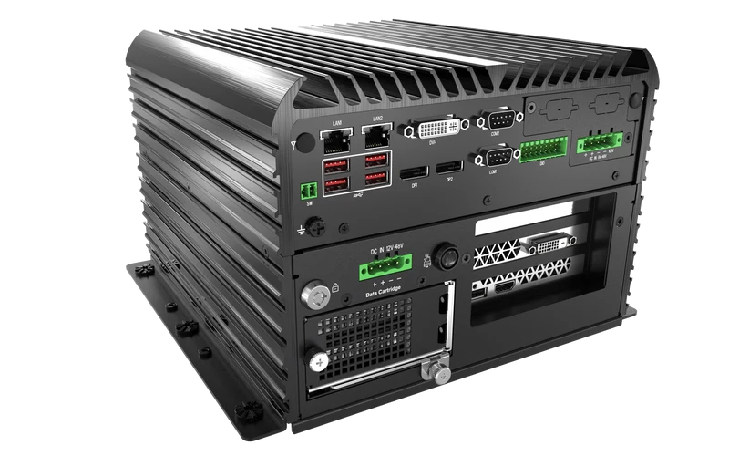 RCO-6000-CML-2N2060S AI Edge Inference Computer w/ LGA 1200 for Intel 10th Gen CPU & W480E PCH, 2 Bay U.2 15mm, RTX 2060S integrated