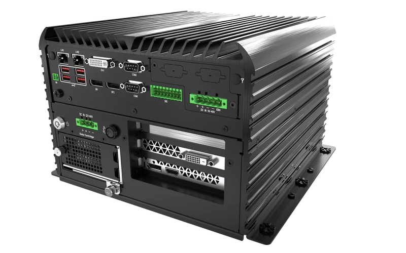 RCO-6000-CML-2N2060S AI Edge Inference Computer w/ LGA 1200 for Intel 10th Gen CPU & W480E PCH, 2 Bay U.2 15mm, RTX 2060S integrated