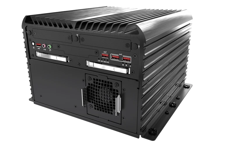 RCO-6000-CML-2N2060S AI Edge Inference Computer w/ LGA 1200 for Intel 10th Gen CPU & W480E PCH, 2 Bay U.2 15mm, RTX 2060S integrated