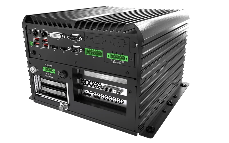 RCO-6000-CML-2N2060S AI Edge Inference Computer w/ LGA 1200 for Intel 10th Gen CPU & W480E PCH, 2 Bay U.2 15mm, RTX 2060S integrated