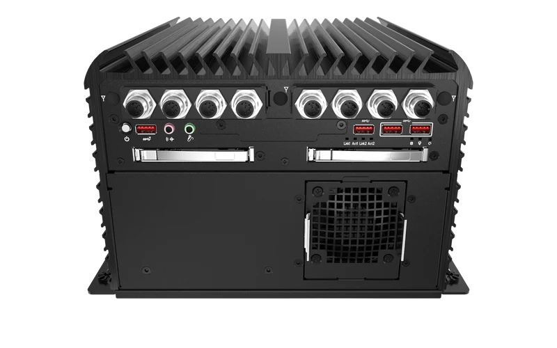 RCO-6000-CML-2N2060S AI Edge Inference Computer w/ LGA 1200 for Intel 10th Gen CPU & W480E PCH, 2 Bay U.2 15mm, RTX 2060S integrated