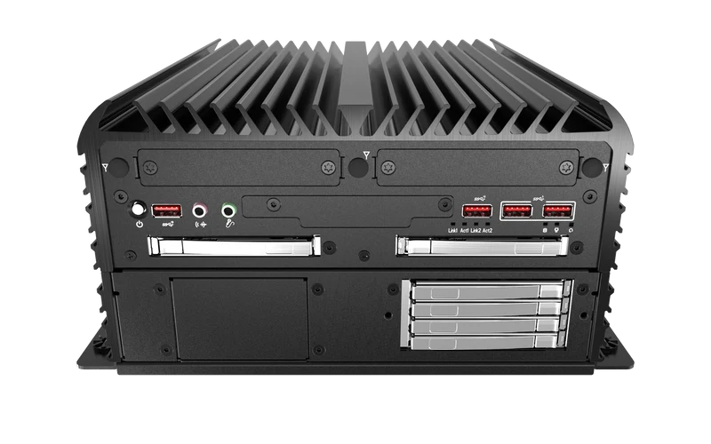 RCO-6000-CML-2-4B7M AI Edge Inference Computer W/ LGA 1200 for Intel 10th Gen CPU & W480E PCH, 2x LAN, 4x 7mm HDD, 1x PCIe x16, 1x PCI