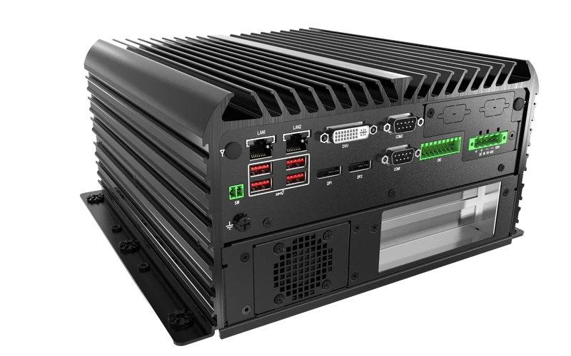 RCO-6000-CML-2-4B7M AI Edge Inference Computer W/ LGA 1200 for Intel 10th Gen CPU & W480E PCH, 2x LAN, 4x 7mm HDD, 1x PCIe x16, 1x PCI