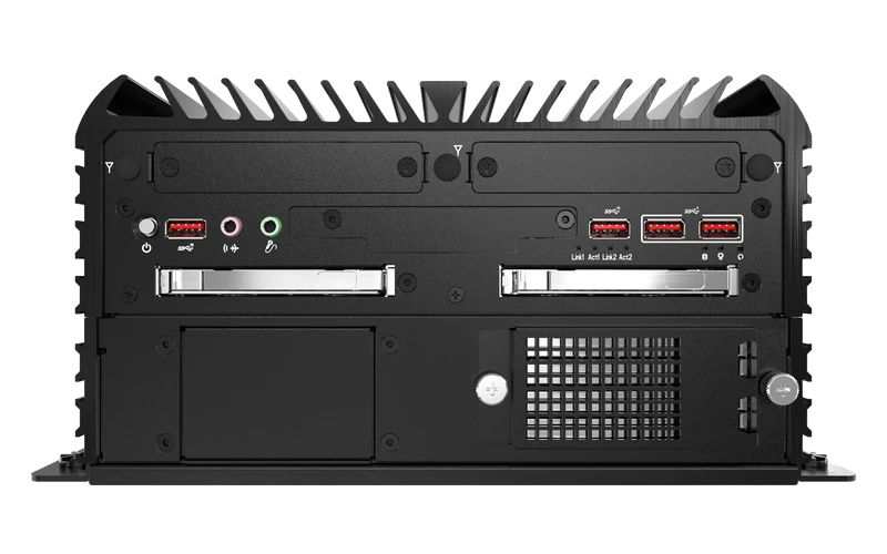 RCO-6000-CML-2-4B7M AI Edge Inference Computer W/ LGA 1200 for Intel 10th Gen CPU & W480E PCH, 2x LAN, 4x 7mm HDD, 1x PCIe x16, 1x PCI