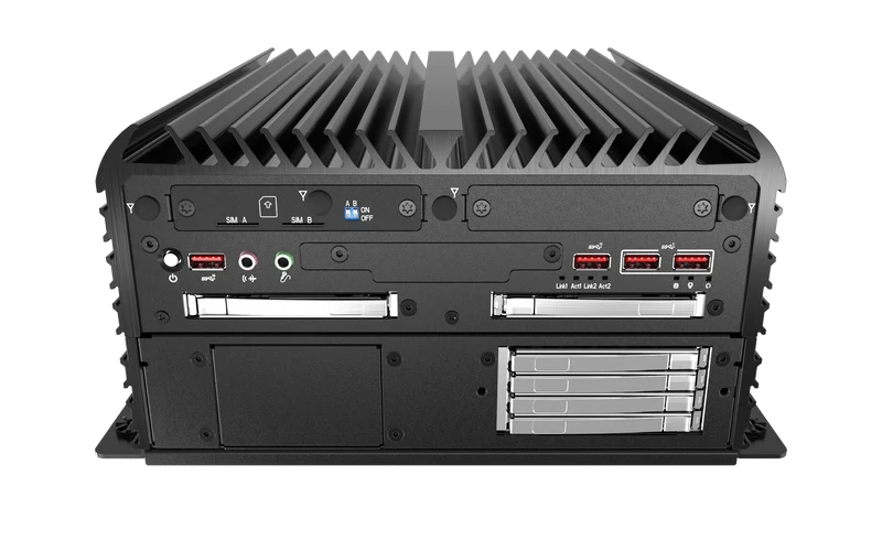 RCO-6000-CML-2-4B7M AI Edge Inference Computer W/ LGA 1200 for Intel 10th Gen CPU & W480E PCH, 2x LAN, 4x 7mm HDD, 1x PCIe x16, 1x PCI