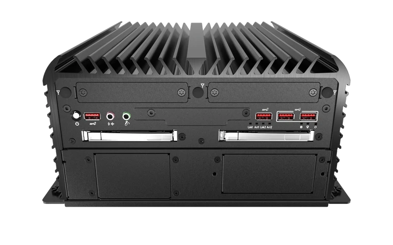 RCO-6000-CML-2 Industrial Computer w/ LGA 1200 for Intel 10th Gen CPU & W480E PCH, 2x PCIe/PCI Expansion