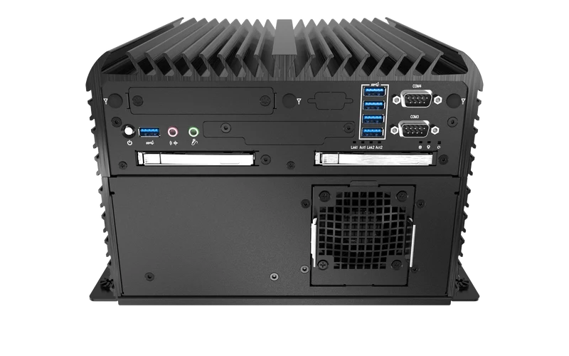 RCO-6000-CFL-2N2060S AI Edge Inference Computer With LGA 1151 For Intel 9th Gen CPU & Q370 PCH, 2 Bay U.2 15mm, RTX 2060S Integrated
