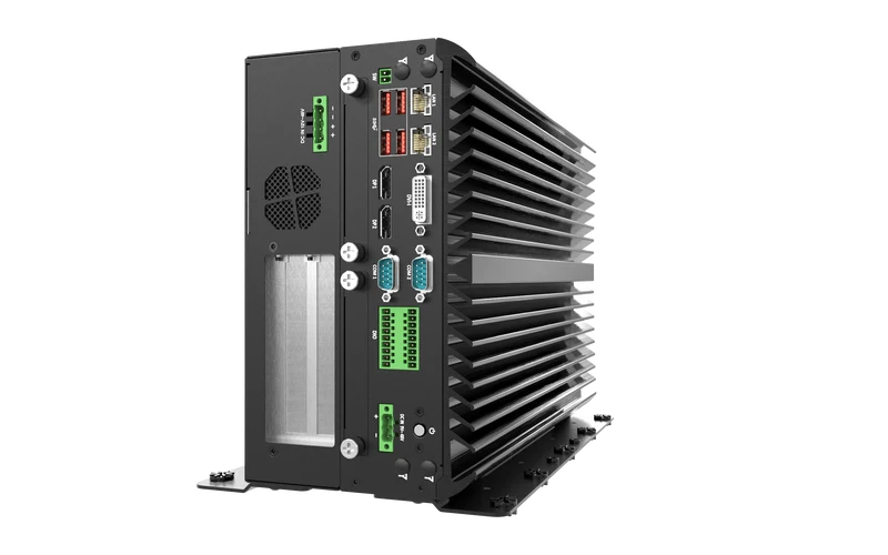 VCO-6000-CFL-2-2PWR Machine Vision Computer with 9th Gen Intel® Core™ CFL-R S Processor, 2x Expansion, Dual Power Input