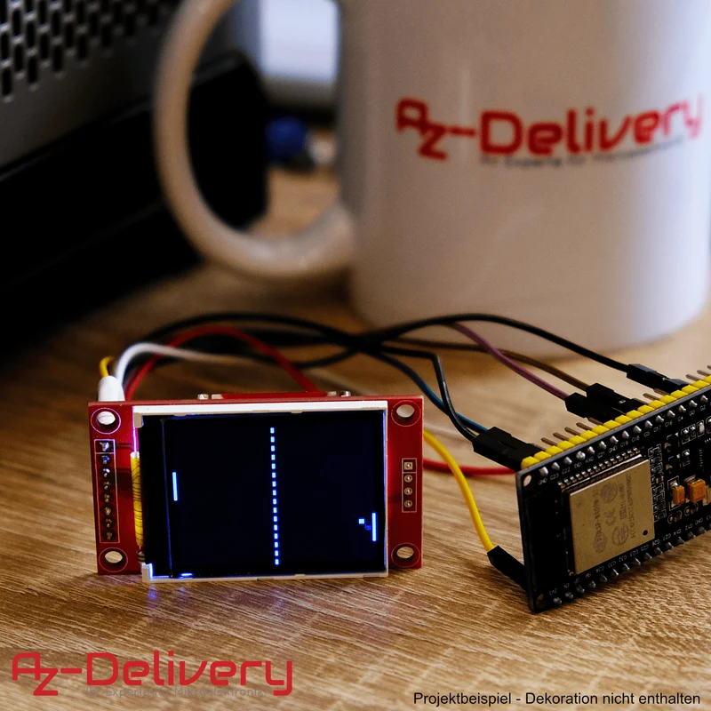 1,8" TFT Display am ESP32 Dev Kit C betreiben