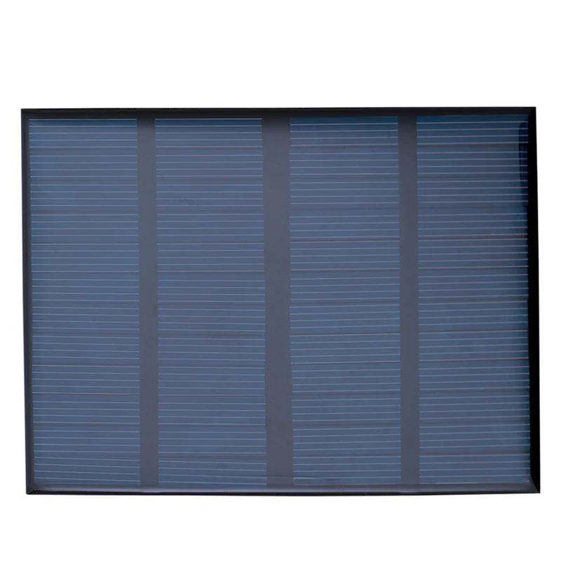 Solarpanel 5V 1,5W Wasserdichtes Polysilizium Mini Solar Modul zum Laden von Batterien und Geräten