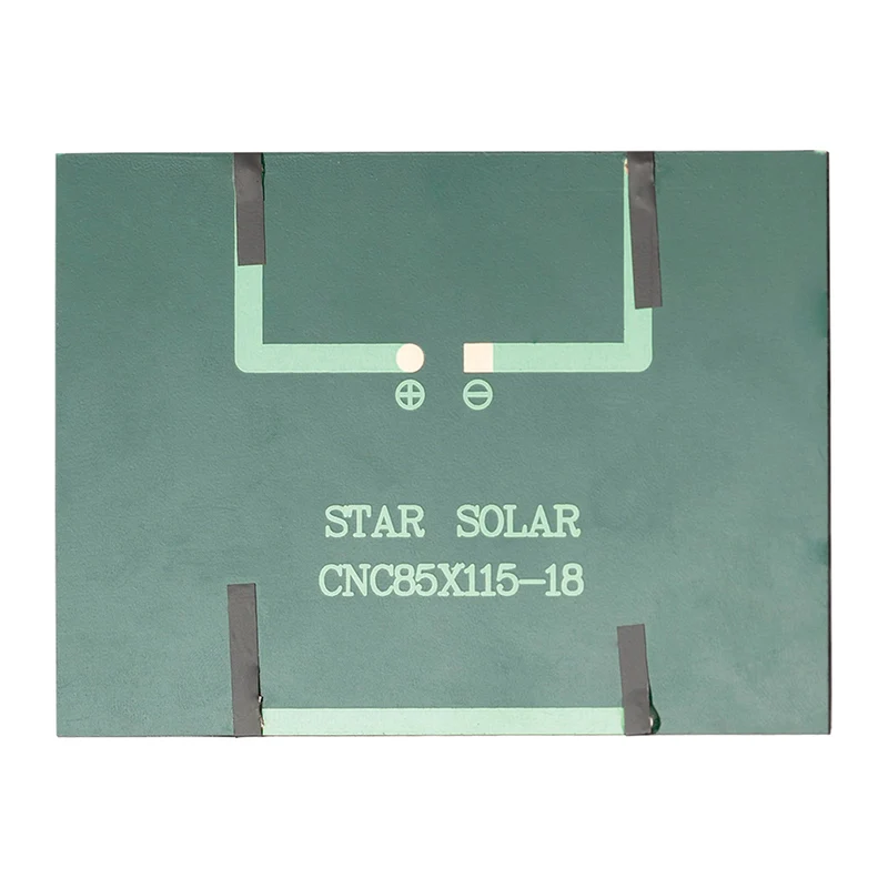 Solarpanel 5V 1,5W Wasserdichtes Polysilizium Mini Solar Modul zum Laden von Batterien und Geräten