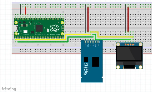 Raspberry Pi Pico Uhren Projekt