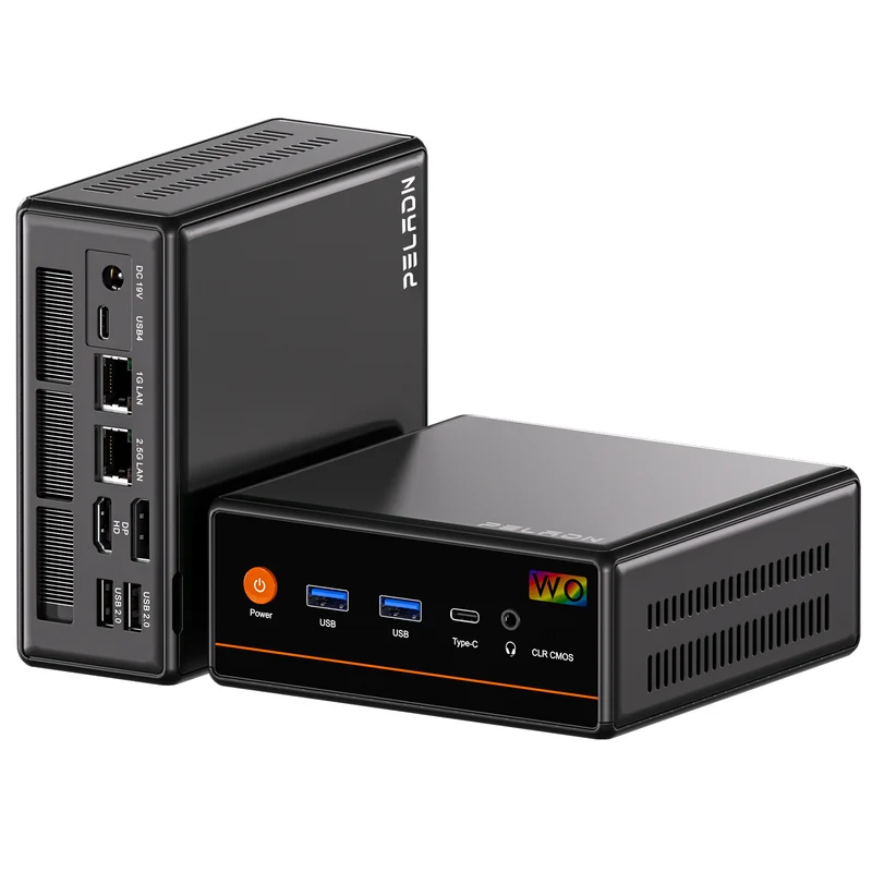 PELADN WO4 Mini PC AMD Ryzen 5 7640HS
