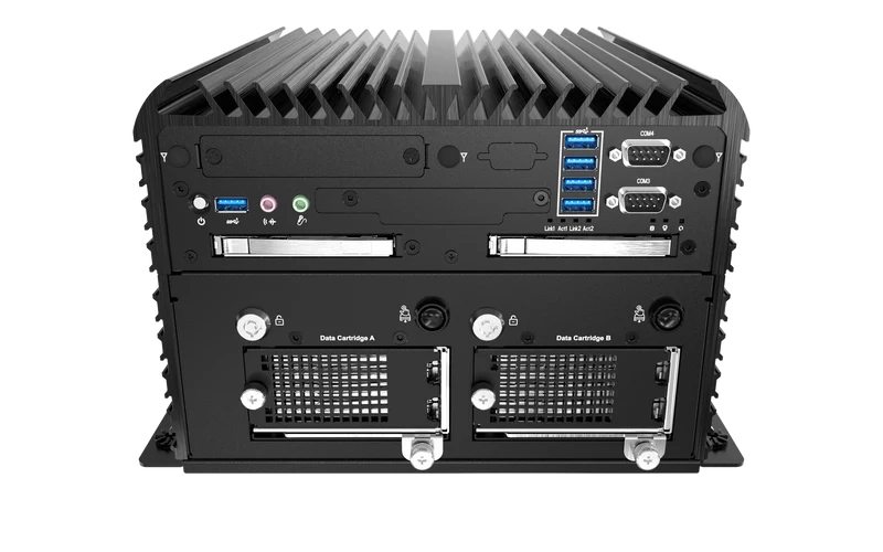 RCO-6000-CFL-8NS AI Edge Inference Computer with 9th Gen Intel® Core™ Processor, Flash Storage 8x U.2 NVMe Bay, 1x PCIe x4 (1-lane) Expansion
