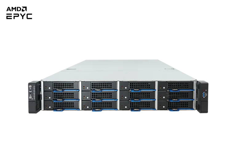 FlacheSAN2N12C-UM 2U 12 Single AMD EPYC DPU Server