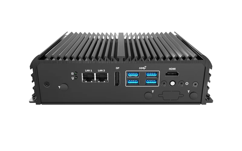 BCO-2000-WHL-U Fanless Mini Computer with 8th Gen Intel® Core™ Mobile-U And Celeron® Processor, 2x LAN, 4x USB 3.2