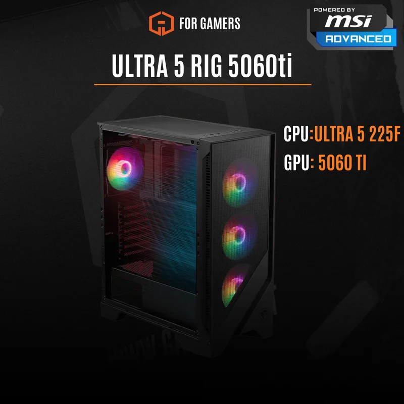 ULTRA 5 RIG 5060ti POWERD BY MSI