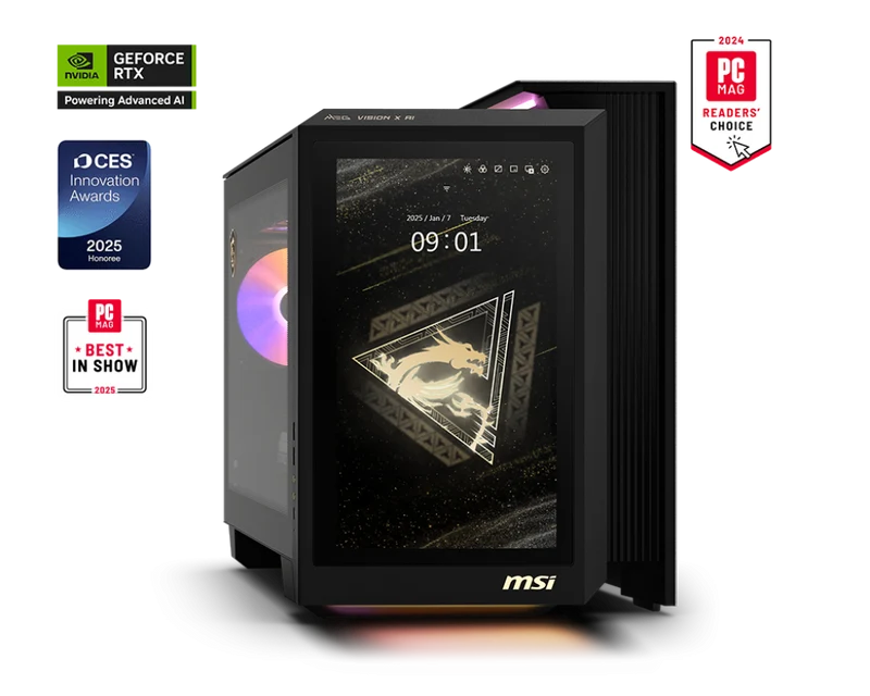 VISION X AI Gaming RIG Ultra 9 - 5070Ti Powered By MSI