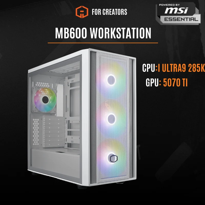 MB600 WORKSTATION POWERD BY MSI