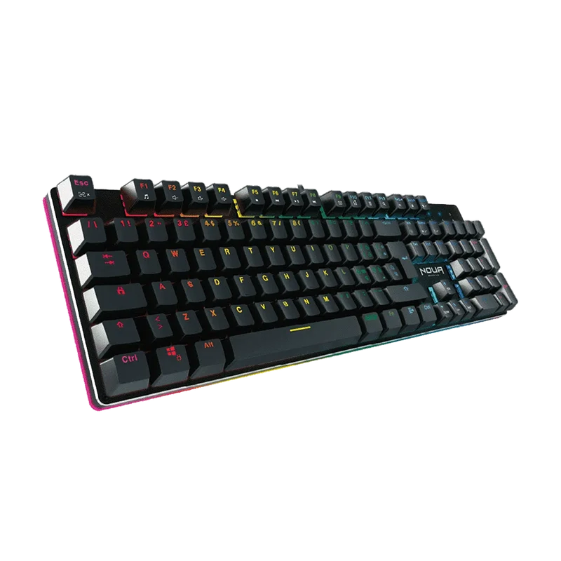 Noua Raid – Tastiera Gaming Meccanica Ottica RGB (105 tasti, Layout IT)