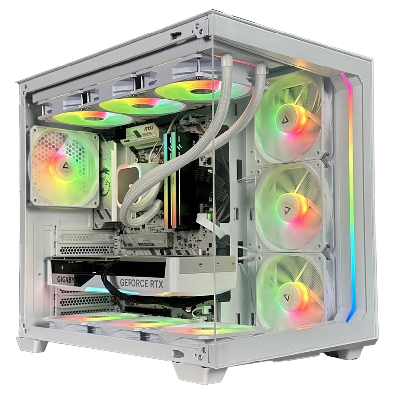 EGEMONE PS2 - Pc gaming Intel i9 14900K, RTX 5070 12GB, Ram 32Gb 6000Mhz Ddr5, SSD NVMe 1000Gb, Dissipatore a Liquido 360mm, Windows 11 Pro