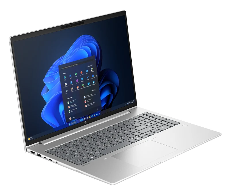 HP ProBook 4 G1i 16 inch Notebook AI PC Intel Core Ultra 7 255U Computer portatile 40,6 cm (16") WUXGA 16 GB DDR5-SDRAM 512 GB SSD Wi-Fi 6E (802.11ax) Windows 11 Pro Argento