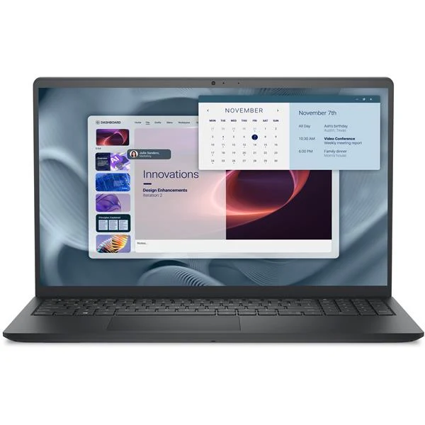 DELL Pro 15 Essential PV15250 Intel® Core™ i7 i7-1355U Computer portatile 39,6 cm (15.6") Full HD 16 GB DDR5-SDRAM 512 GB SSD Wi-Fi 6 (802.11ax) Windows 11 Home Italiano Nero