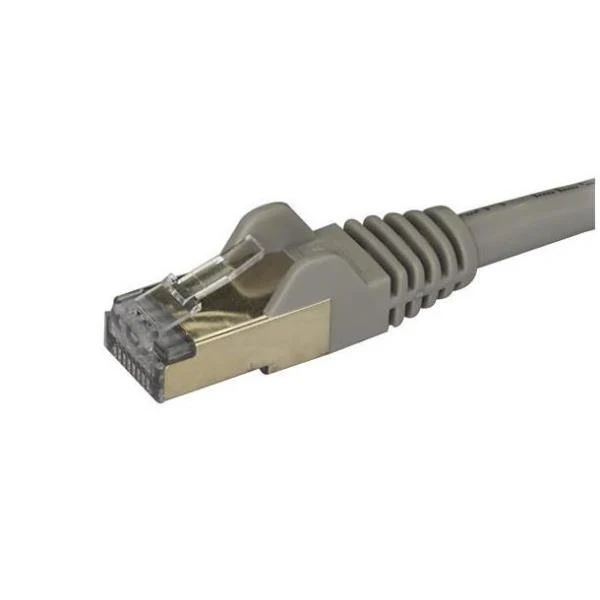 StarTech.com Cavo di Rete Ethernet Cat6a - Cavo Schermato STP da 1m - Grigio