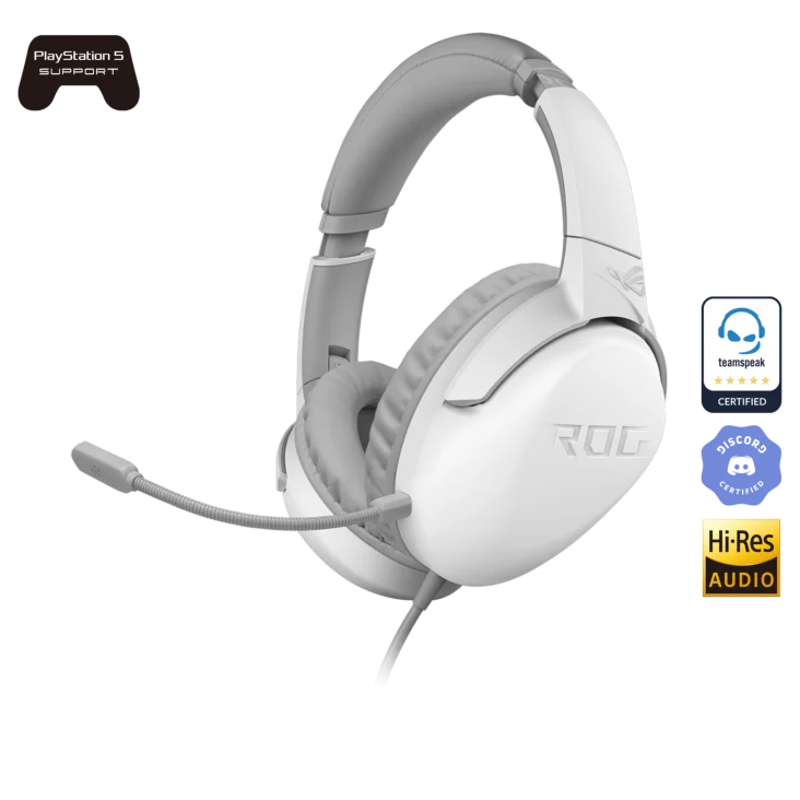 CUFFIE ASUS ROG STRIX GO CORE ML WHITE