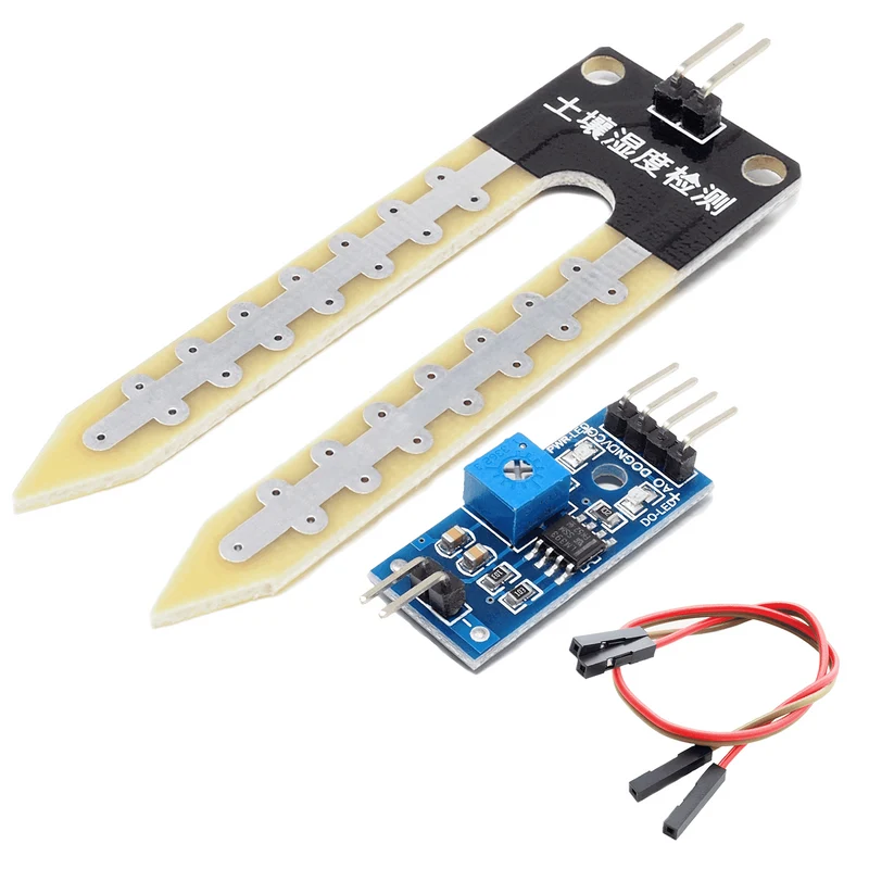 Bodenfeuchtesensor Hygrometer Boden Feuchtigkeit Module kompatibel mit Arduino und Raspberry Pi