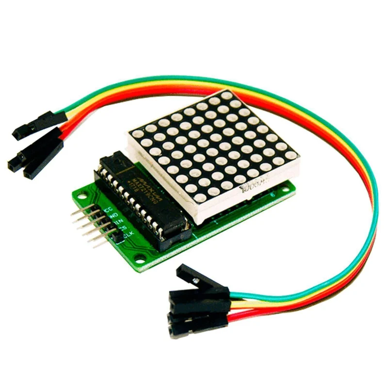 MAX7219 8x8 1 Dot Matrix MCU LED Anzeigemodul kompatibel mit Arduino und Raspberry Pi
