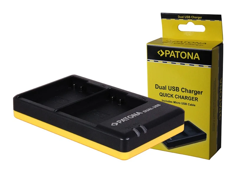 CARICABATTERIE DUAL-USB PER NIKON