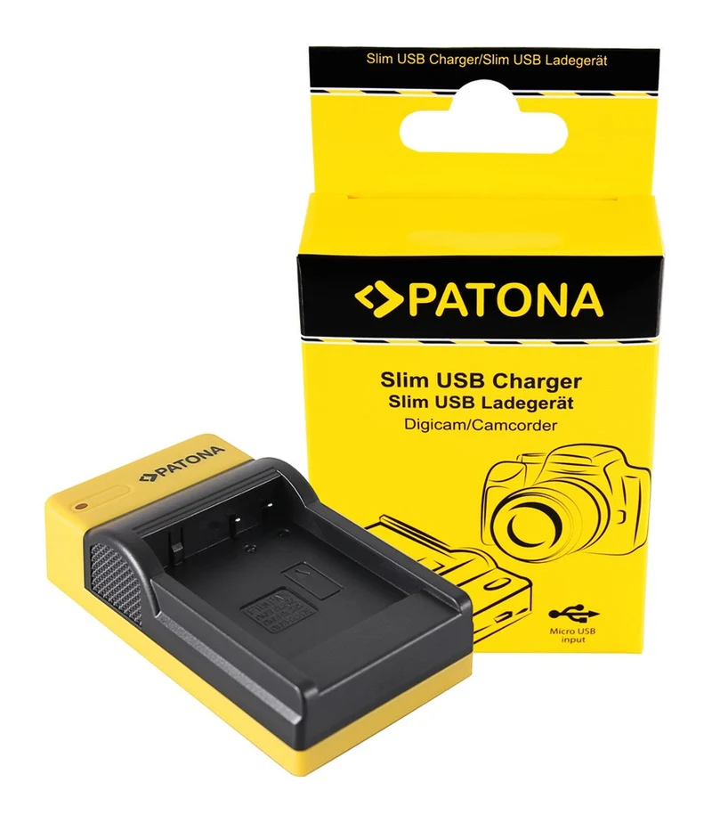 CARICABATTERIE USB PER PANASONIC