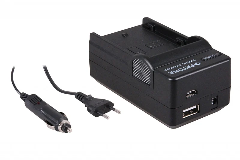 PATONA 4IN1 CHARGER PANASONIC LUMIX DMC-GH3 DMC-GH3A DMW-BLF19