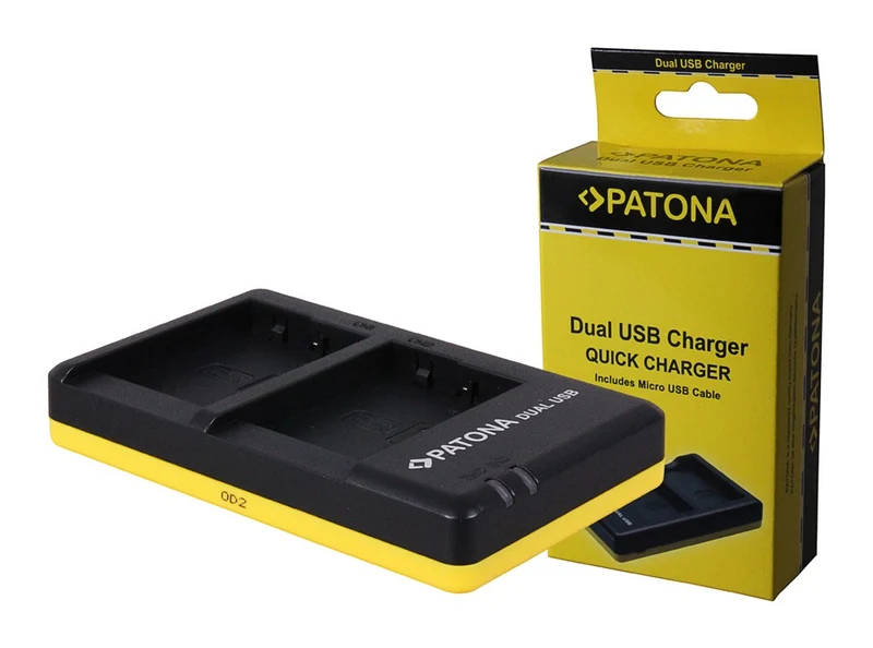CARICABATTERIE DUAL USB PER DMC-GF6