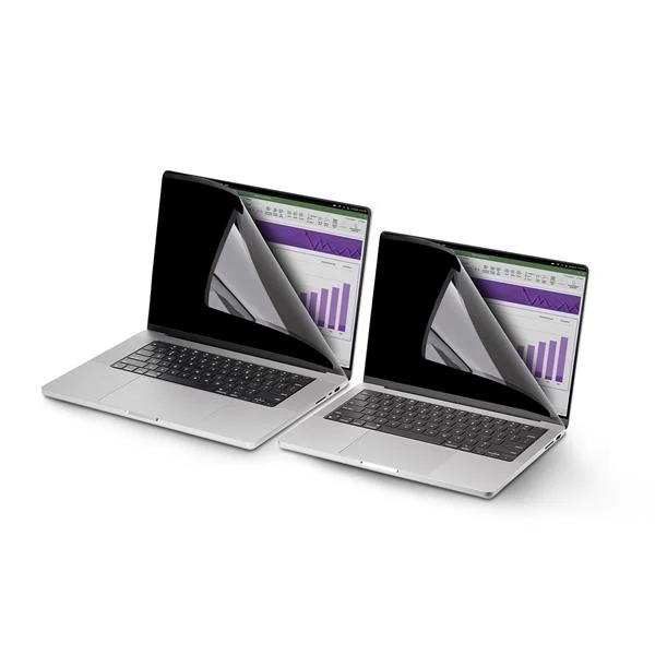 StarTech.com Filtro Privacy magnetico per MacBook Pro 14" M1 M2 M3 M4, schermo protettivo con riduzione della luce blu, superficie reversibile antiriflesso opaca o lucida
