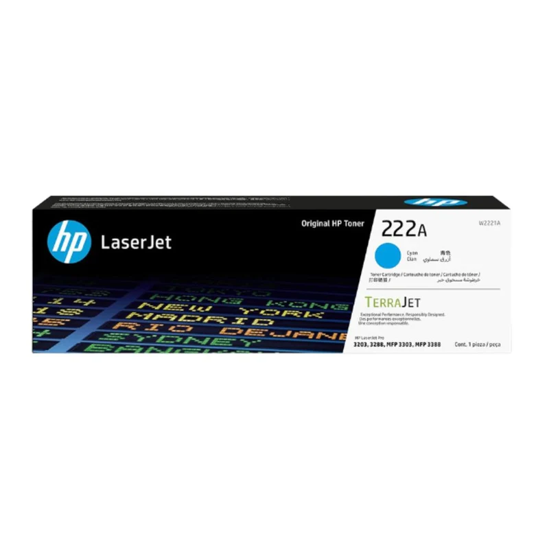 HP Toner 222A Cyan W2221A