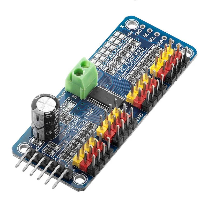 PCA9685 16 Kanal 12 Bit PWM Servotreiber für Raspberry Pi