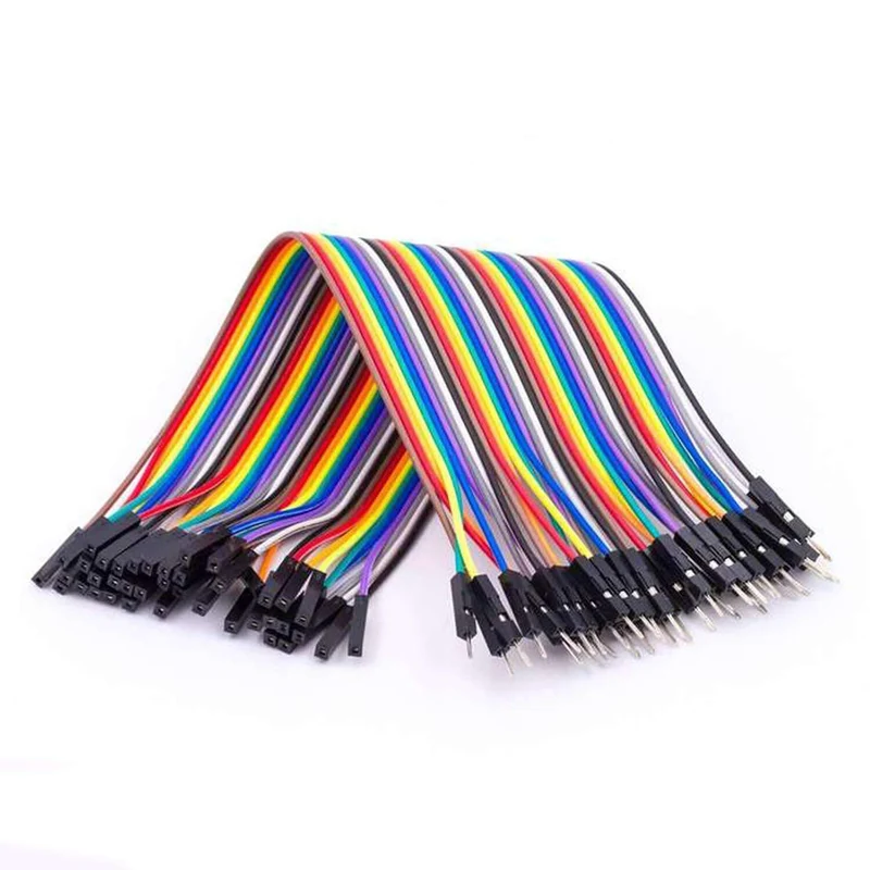 Jumper Wire Kabel 40 STK. je 20 cm F2M Female to Male kompatibel mit Arduino und Raspberry Pi Breadboard