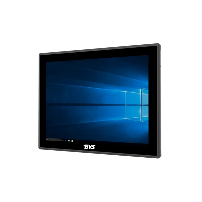BVS-QG150NL 15 inch industrial Panel PC, Intel Core i5, 8GB+128GB, 1280×1024 Capacitive Touch, Fanless Aluminum Case, Windows 10 for HMI & Machine Control