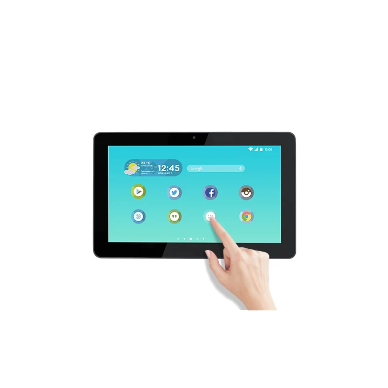 BVS‑ZR156 15.6 Inch ABS Plastic Android Touch All‑in‑One Computer, RK3566 2GB+32GB, Debian Linux Supported, Versatile Retail HMI