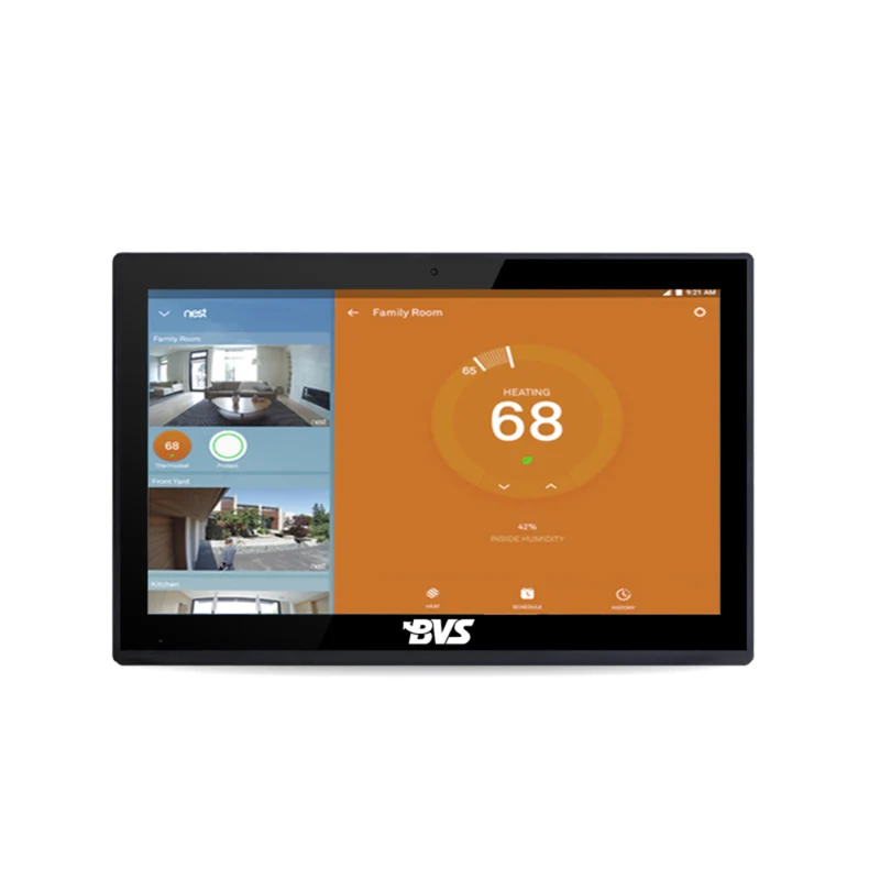 BVS-VR156 15.6‘’ Android Touch Panel PC, 10Point Capacitive, RK3566, 2GB+32GB, 1920×1080 Full HD IPS, Embedded Industrial HMI for Equipment Control & Hotel display