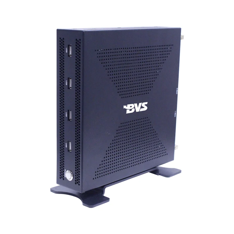 BVS GW-H High Performance Industrial Mini PC, 8th/12th Gen Intel Core i3/i5/i7, Fanless Metal Embedded Computer with Multiple I/O for Industrial Automation