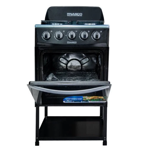 NASCO 4 BURNERS GAS COOKER OVEN - NASGC-50MO+ST-CTZ